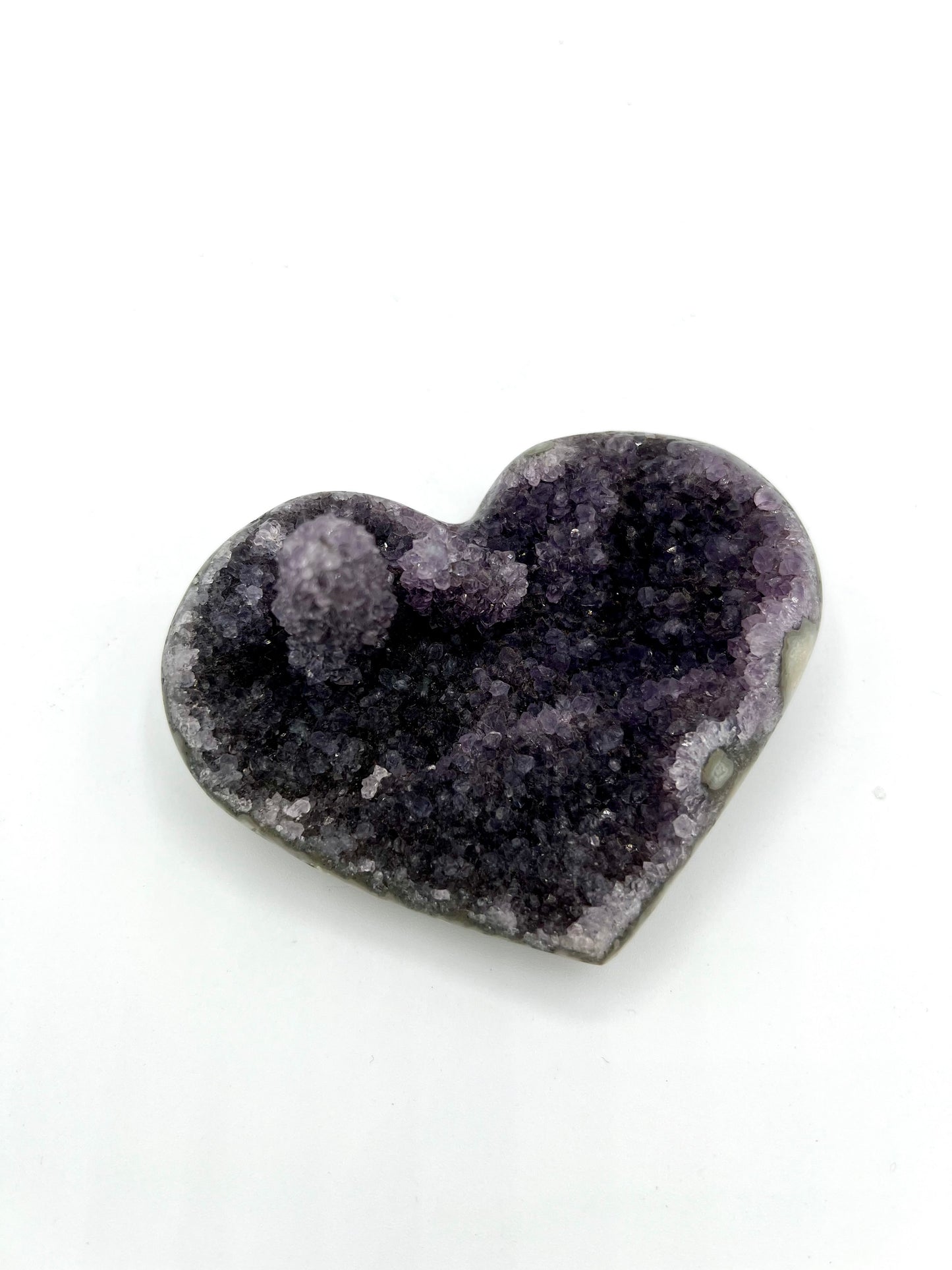 Amethyst Geode Heart