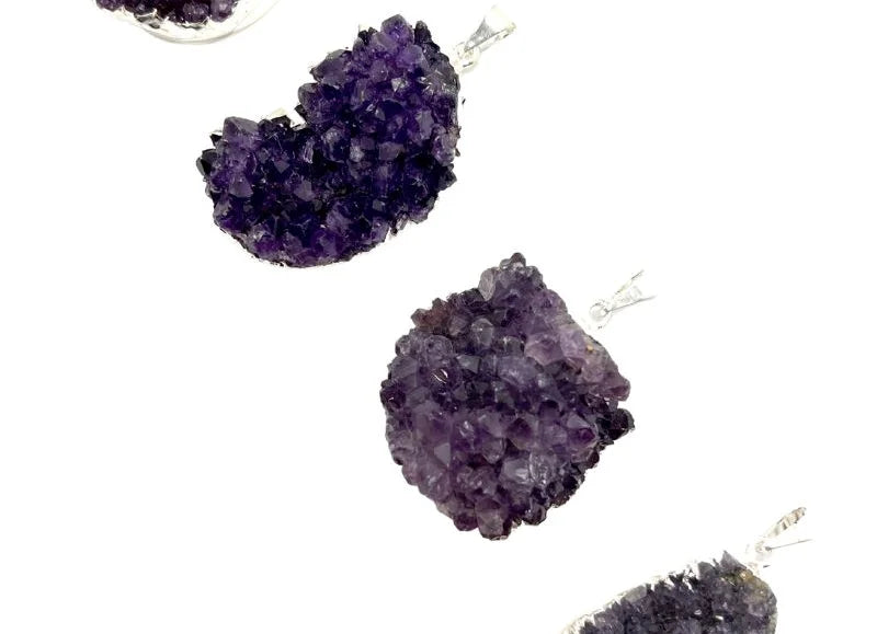 Amethyst Geode Pendant