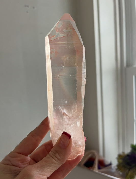 Lemurian Quartz Crystal