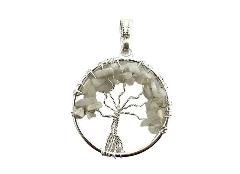The Moonstone Tree of Life Pendant