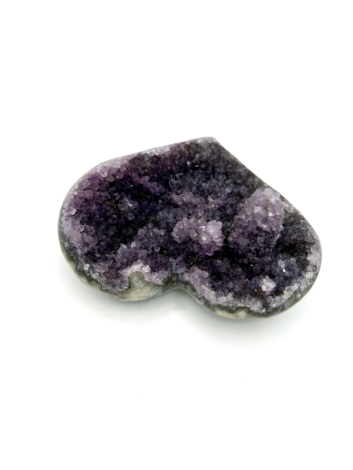 Amethyst Geode Heart