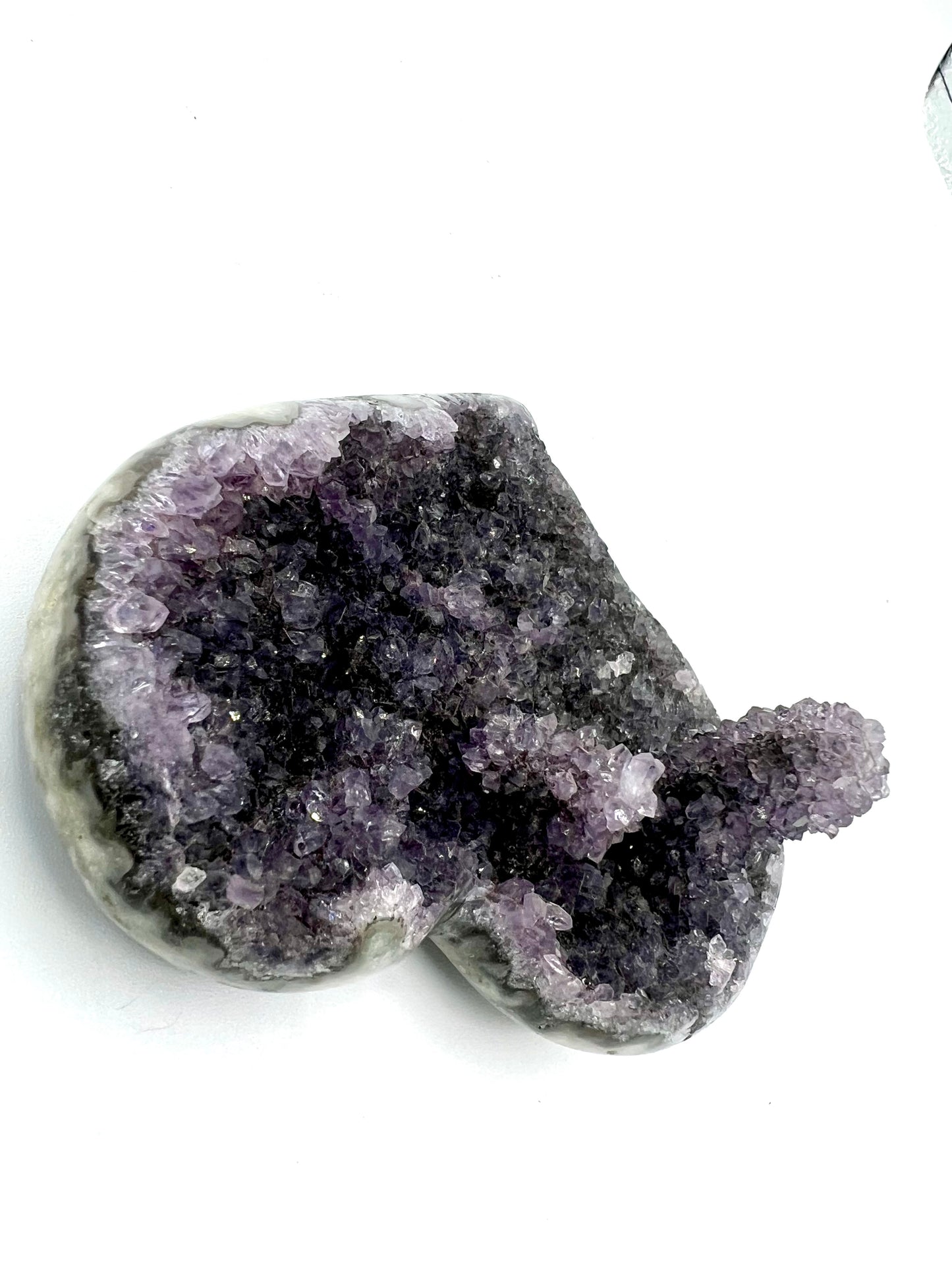 Amethyst Geode Heart