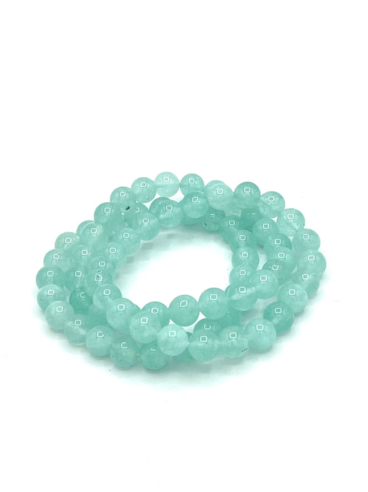Seafoam  Chalcedony Bracelet