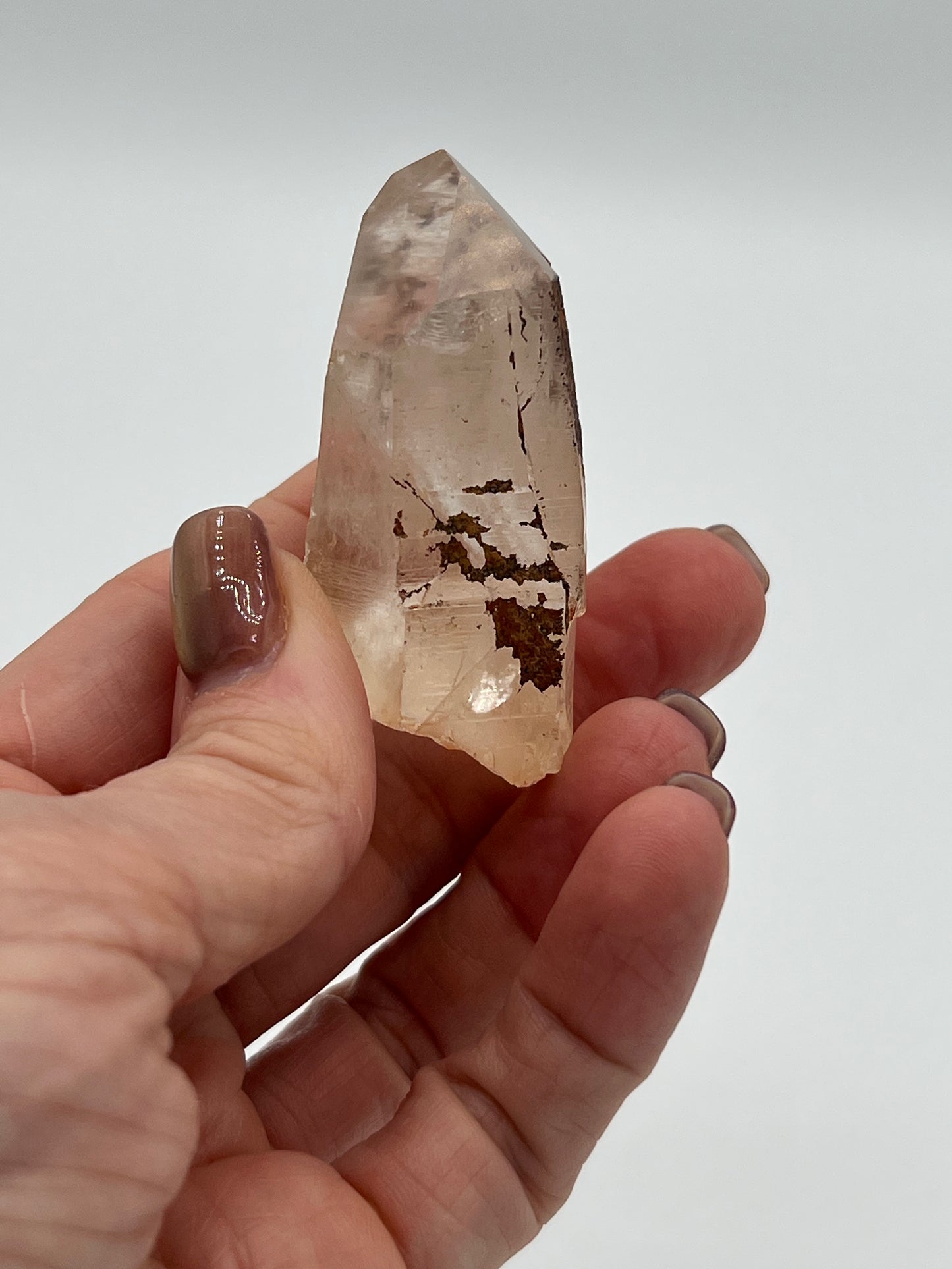 Lemurian Quartz Crystal